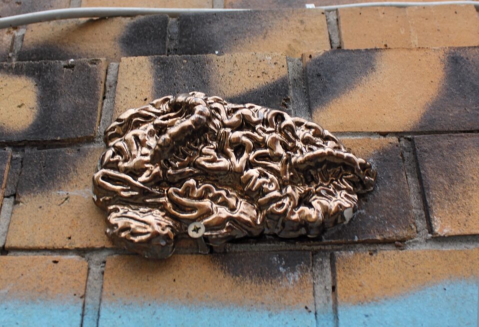 Brainbugs No.2, Boxhagenerstraße,Berlin, Germany by SteetartBerlin