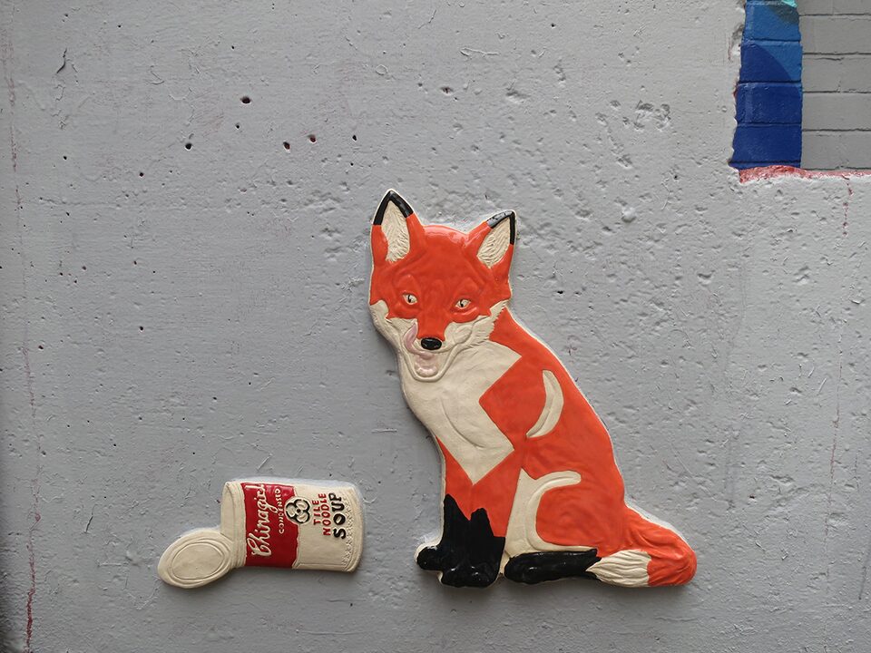At Hen and Chicken, Bristol, Upfest 2016