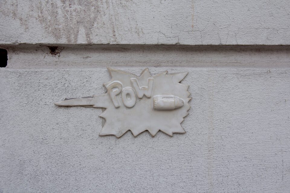 Bullet  No.2, Lerchengasse, Vienna, Austria