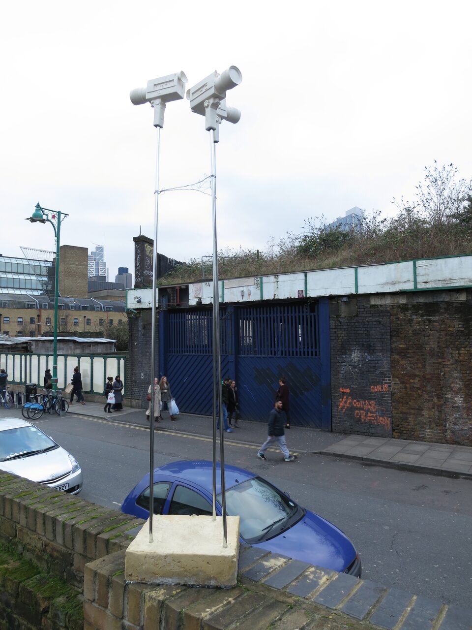 CCTV, Bricklane, London, England
