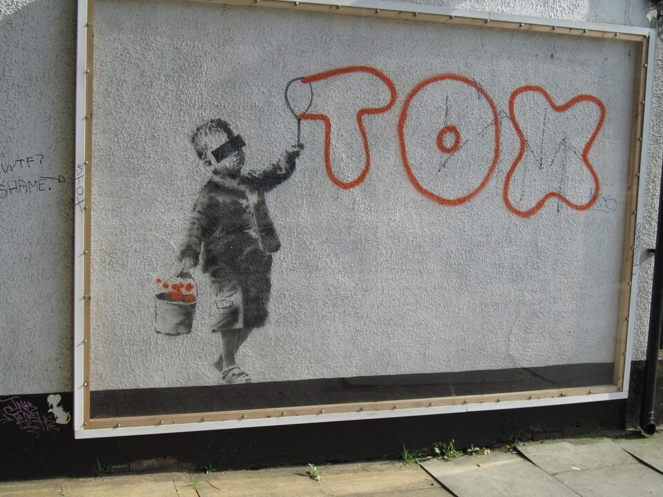 I stole Banksy No.24, London, England