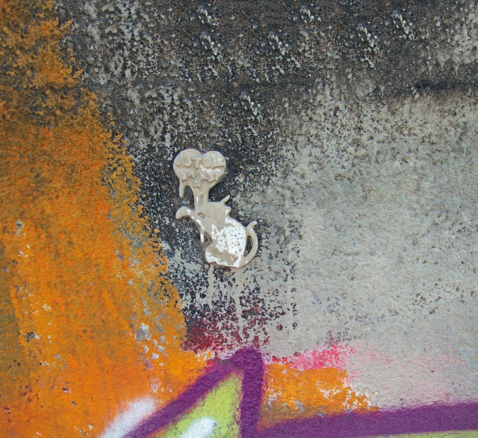 I stole Banksy No.5, Donaukanal, Vienna, Austria
