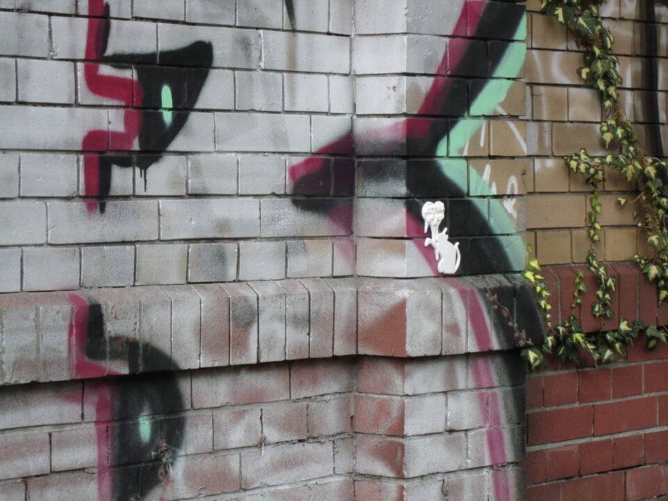I stole Banksy No17, Diesterwegstrasse, Berlin, Germany