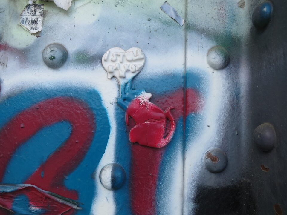 I stole Banksy No.4, Donaukanal, Vienna, Austria