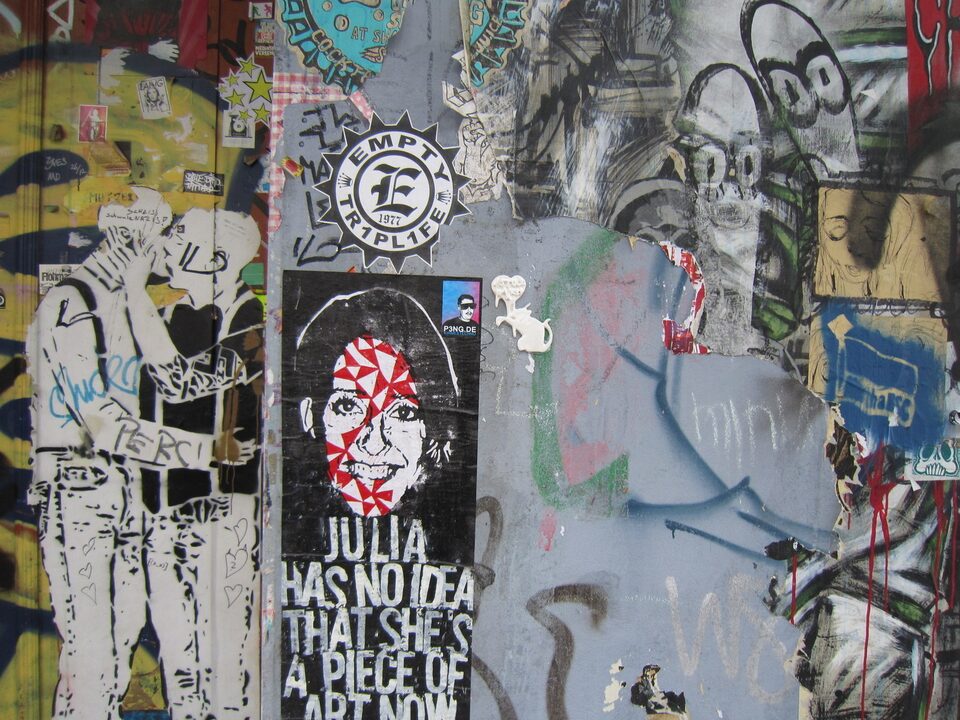 I stole Banksy No.19, Intimes Kino, Berlin, Germany