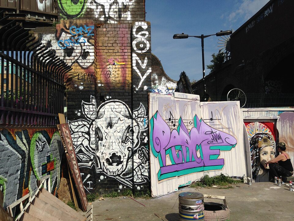 My little Phoney No.5, Nomadic Community Garden, Fleet St Hill, London, England. Huge thank you goes out to Nomadic Community Garden