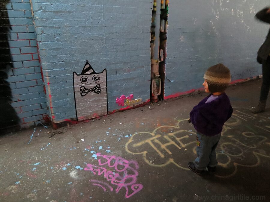My little Phoney No.2, Leak Street tunnel, London, England