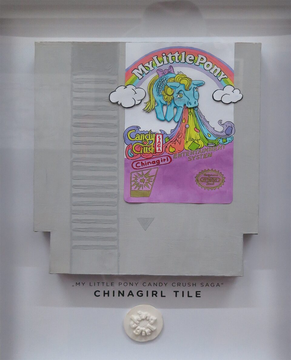 Cartridges for We <3 8 Bit Exhibition, Berlin, Germany, 2015