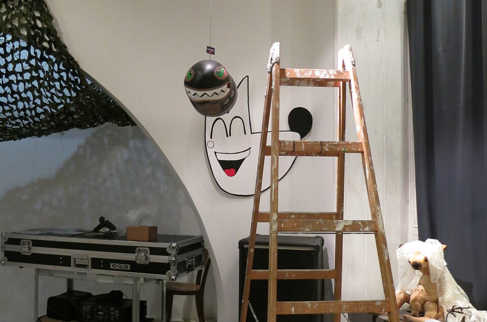 Bullet bill at Art Toy exhibition at U45, Vienna, Austria, 2014