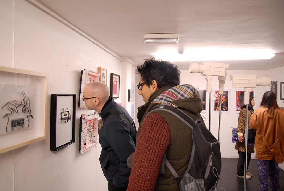 Winter exhibition Brick Lane Gallery, London, England, 2012