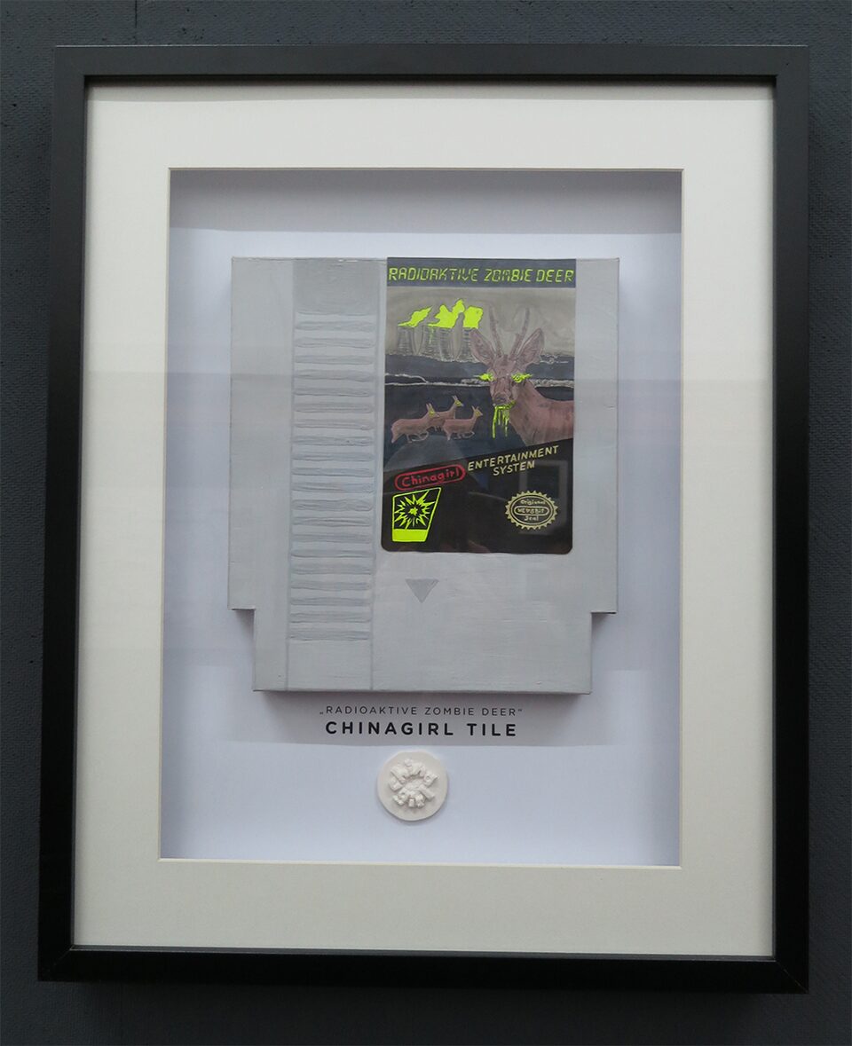 Cartridges for We <3 8 Bit Exhibition, Berlin, Germany, 2013
