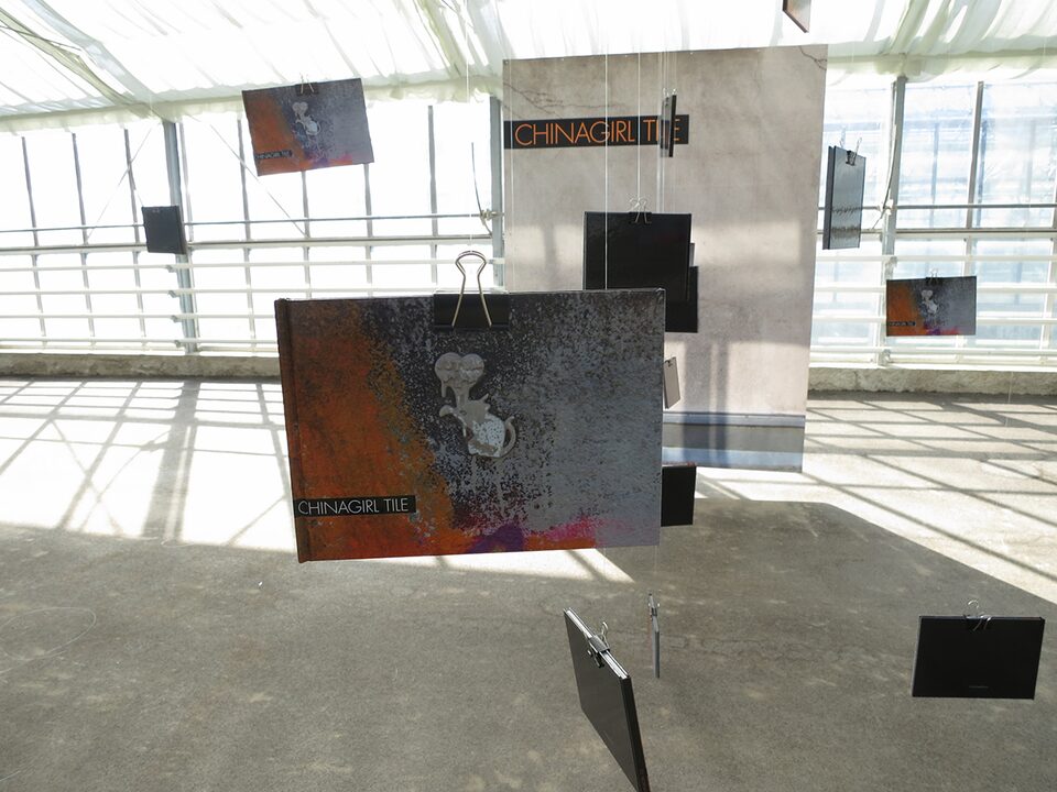 'Chinagirl Tile' book presentation 2013 at 'Alles Neu' Exhibition.