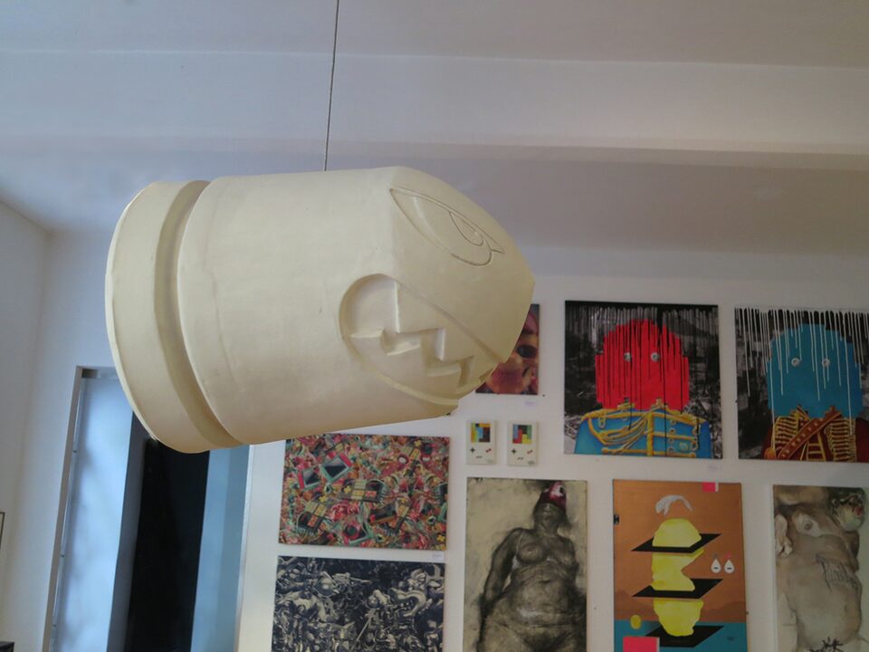 Bullet Bill at We <3 8 Bit Exhibition, Vienna, Austria 2013