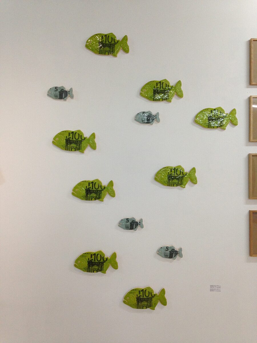 March 2017 exhibition at 'Street Art Limited Gallery', Baden, Switzerland