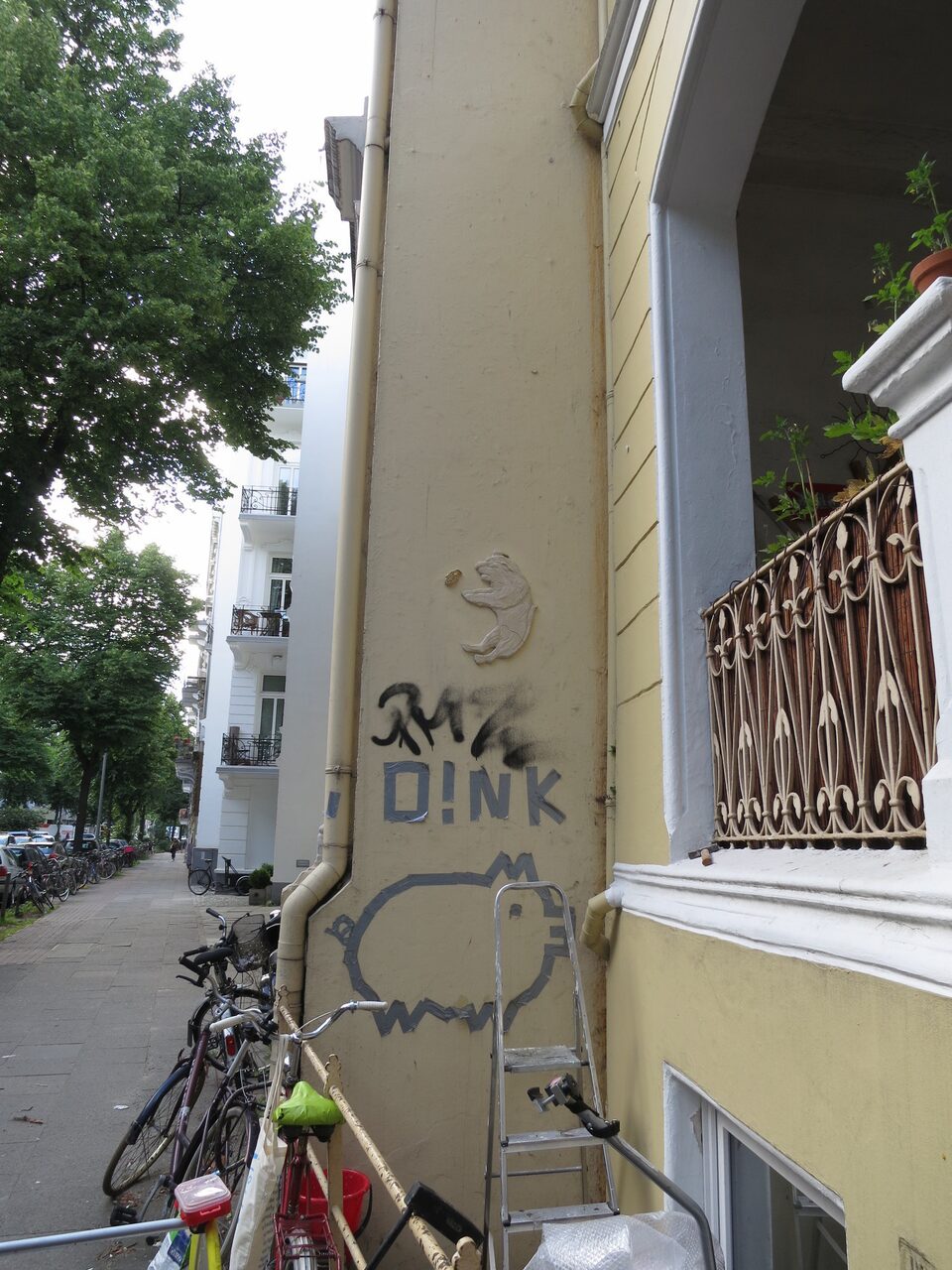 Sam the dog, Hamburg, Germany