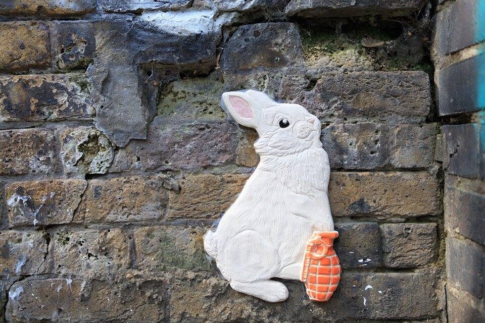 The Bunny No2. in Camden, London, England. Picture by Monoprixx