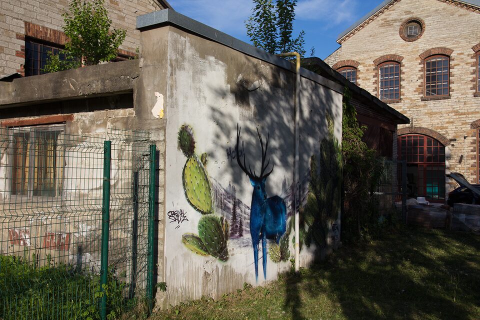 The bunny 9 Telliskivi, Tallin, Estland
