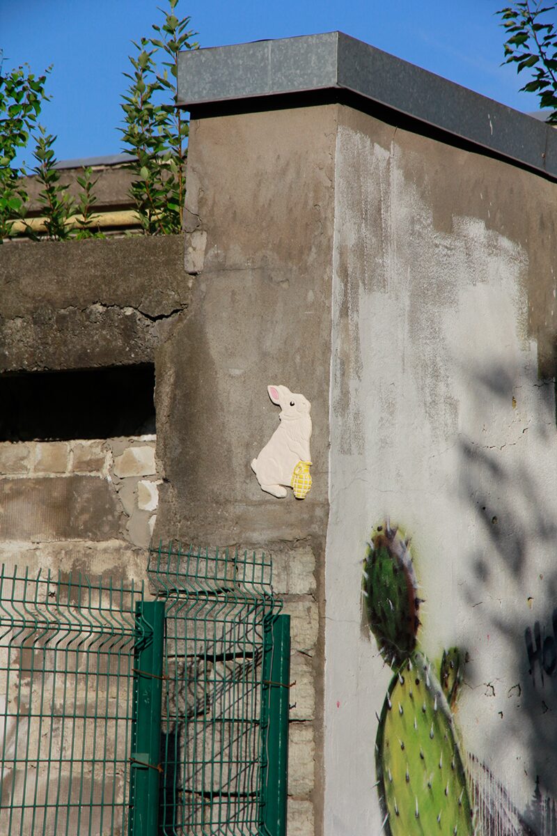 The bunny 9 Telliskivi, Tallin, Estland
