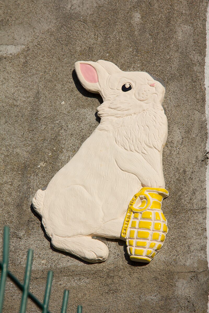 The bunny 9 Telliskivi, Tallin, Estland