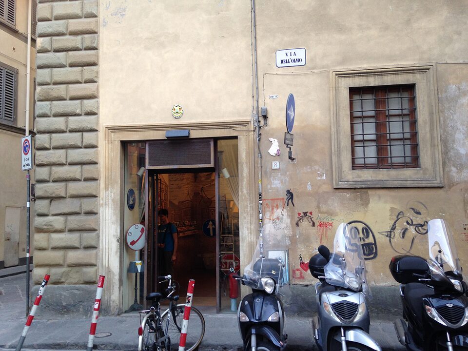 Florence, Italy. Big Thank you for the wall goes out to Clet Abraham