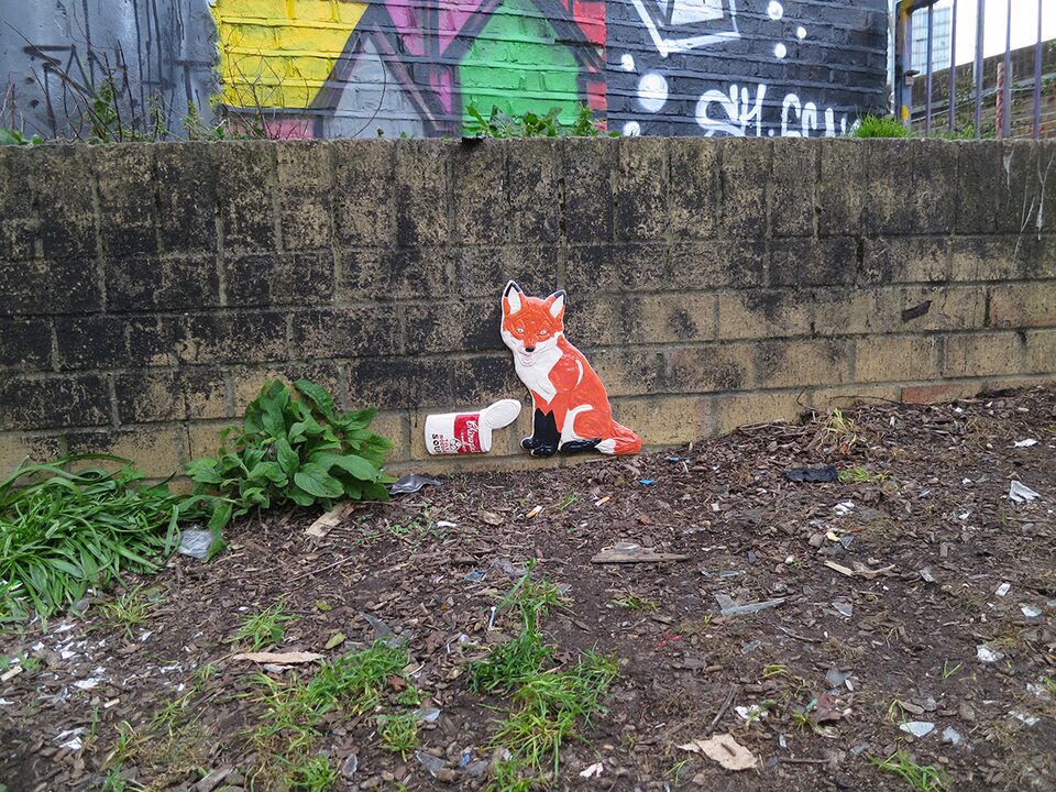 The Fox No.1, Brick Lane area, London, England