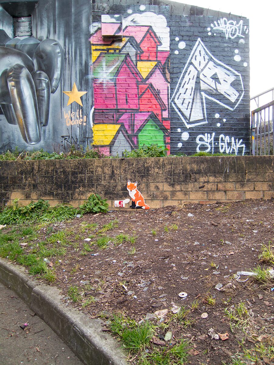 The Fox No.1, Brick Lane area, London, England