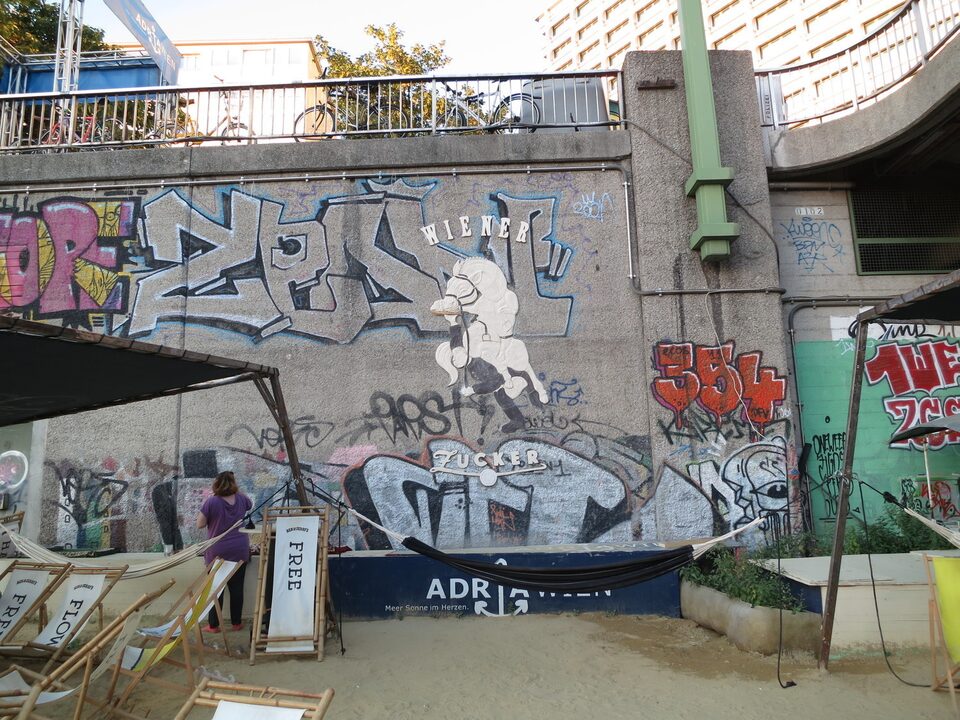 Wiener Zucker, Salztorbruecke, Vienna, Austria
